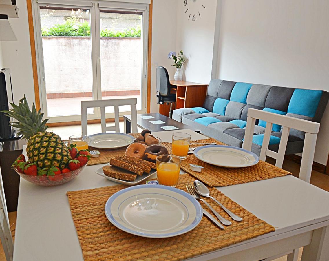 Apartamento Con Piscina Proximo A Sanxenxo Eksteriør bilde